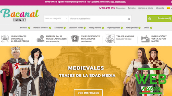 Disfraces Bacanal Web Nueva