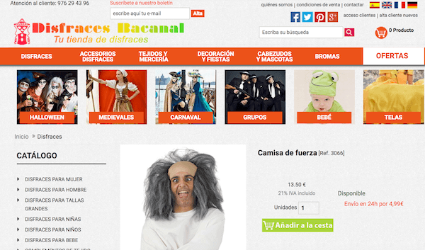 Disfracesbacanal Es