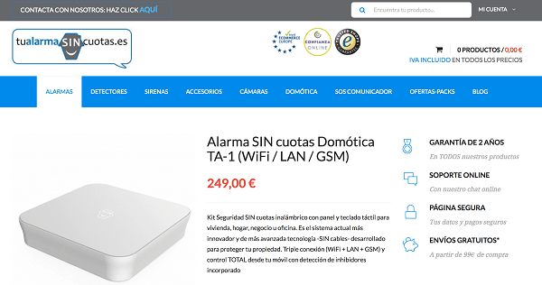 Tienda De Alarmas